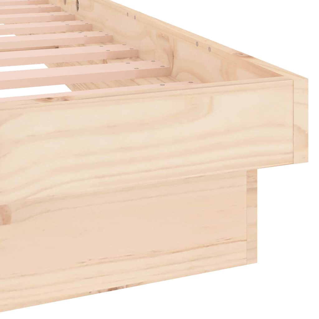 Giroletto con LED 120x200 cm in Legno Massello