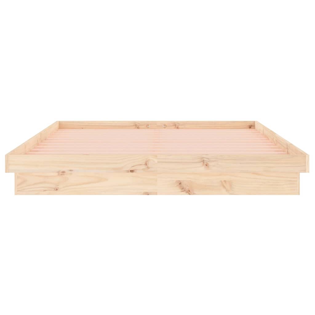 Giroletto con LED 150x200 cm King Size in Legno Massello