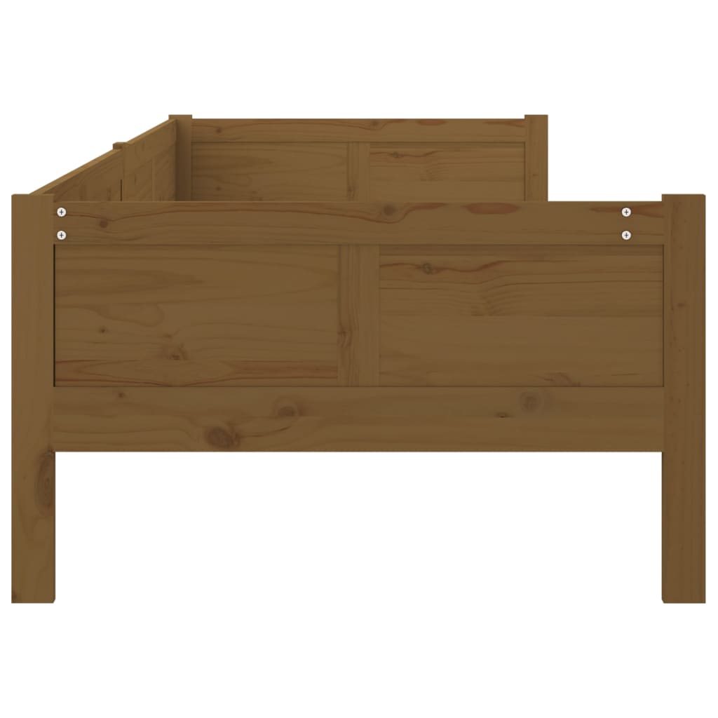Dormeuse Ambra in Legno Massello di Pino 90x190 cm - homemem39