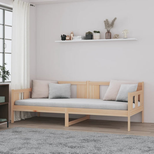 Dormeuse in Legno Massello di Pino 90x200 cm | homemem39