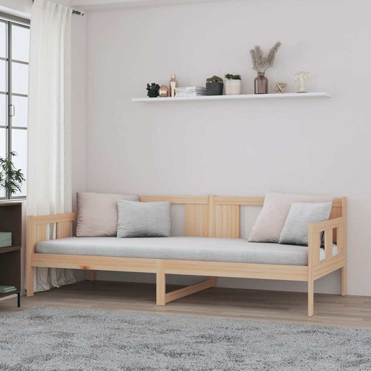 Dormeuse in Legno Massello di Pino 80x200 cm