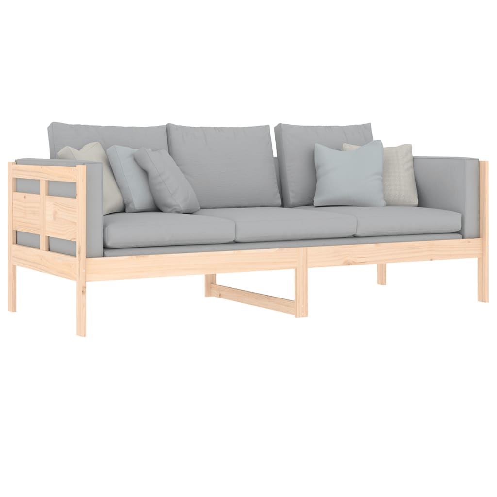 Dormeuse in Legno Massello di Pino 80x200 cm | homemem39
