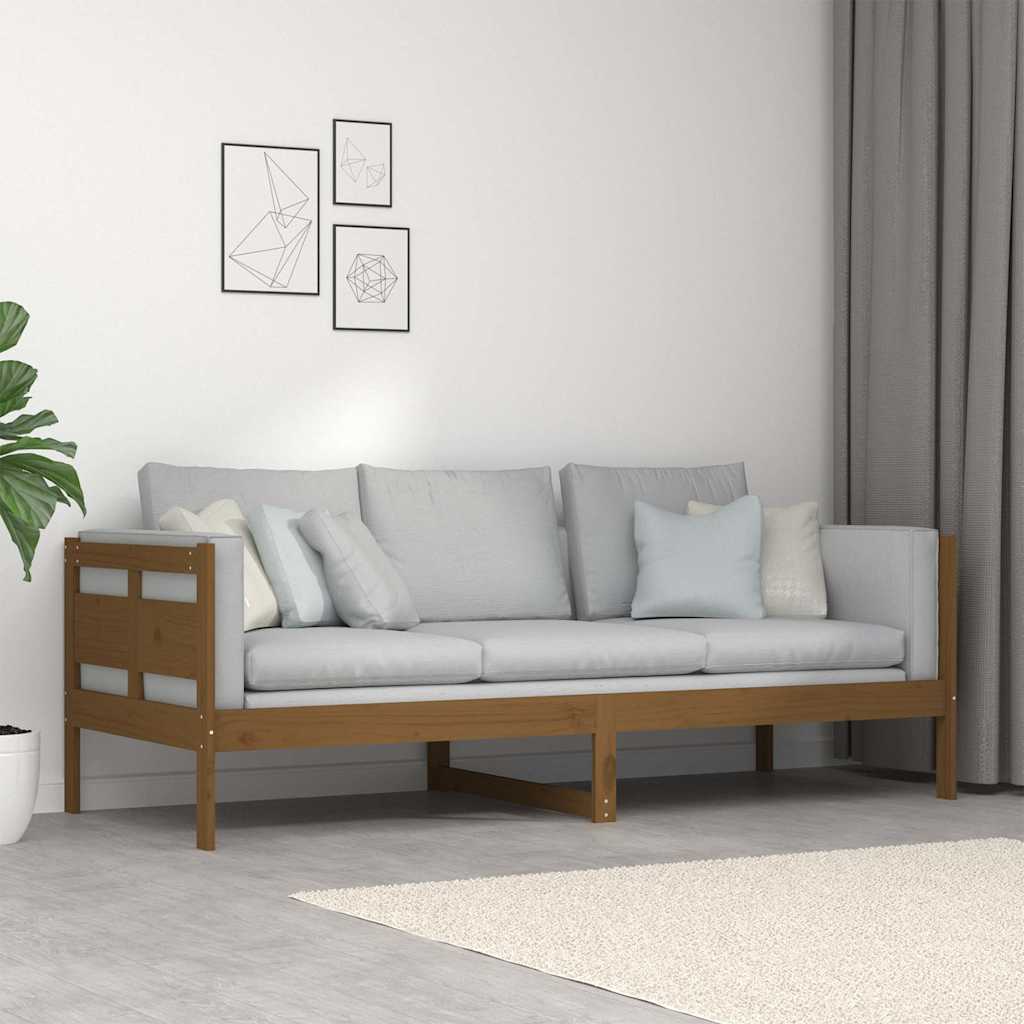 Dormeuse Ambra in Legno Massello di Pino 80x200 cm