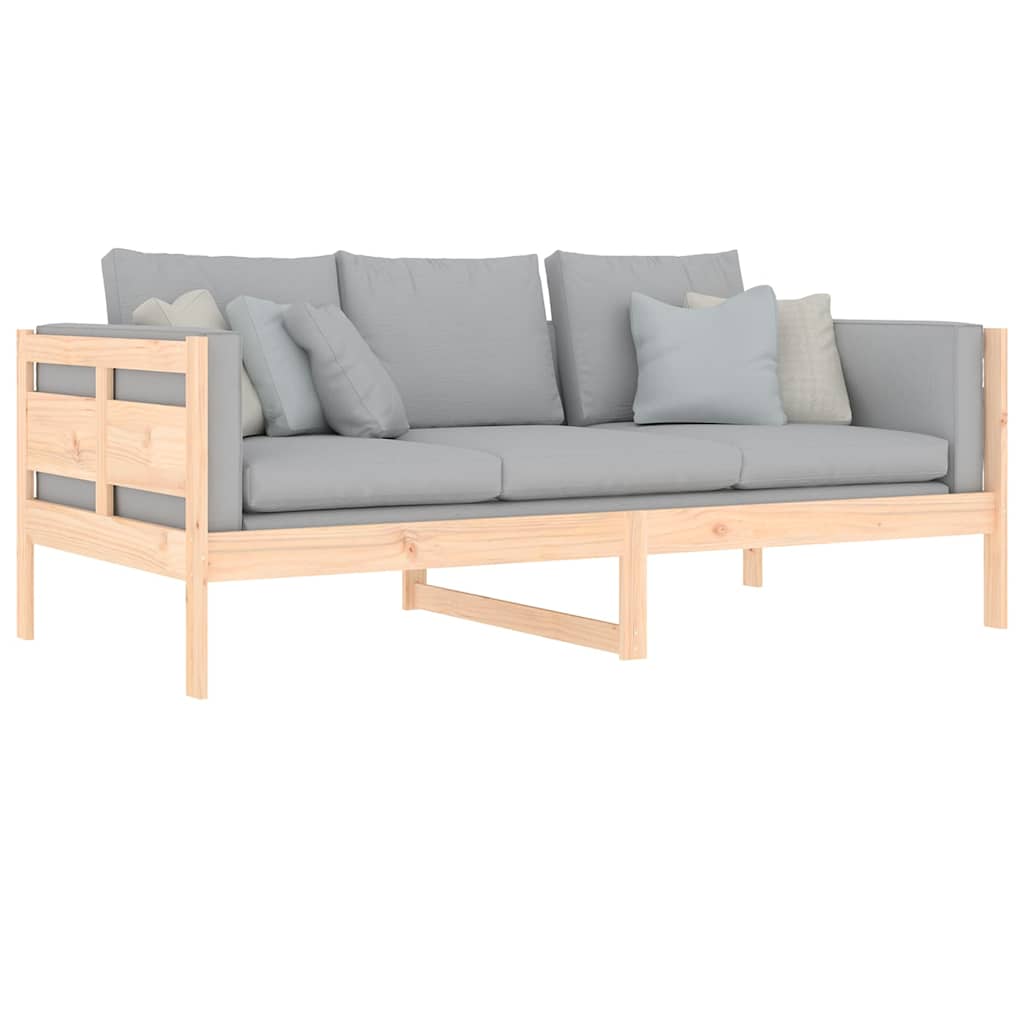 Dormeuse in Legno Massello di Pino 90x190 cm