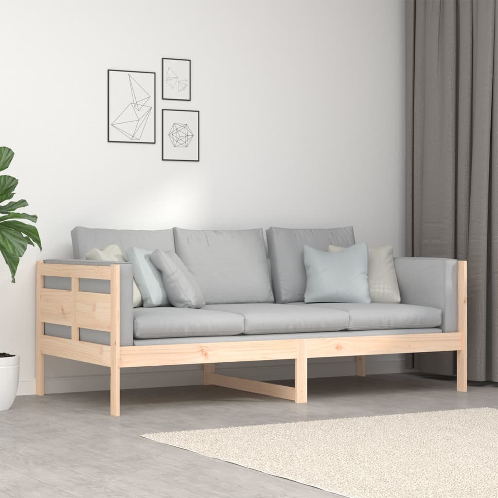 Dormeuse in Legno Massello di Pino 90x190 cm | homemem39