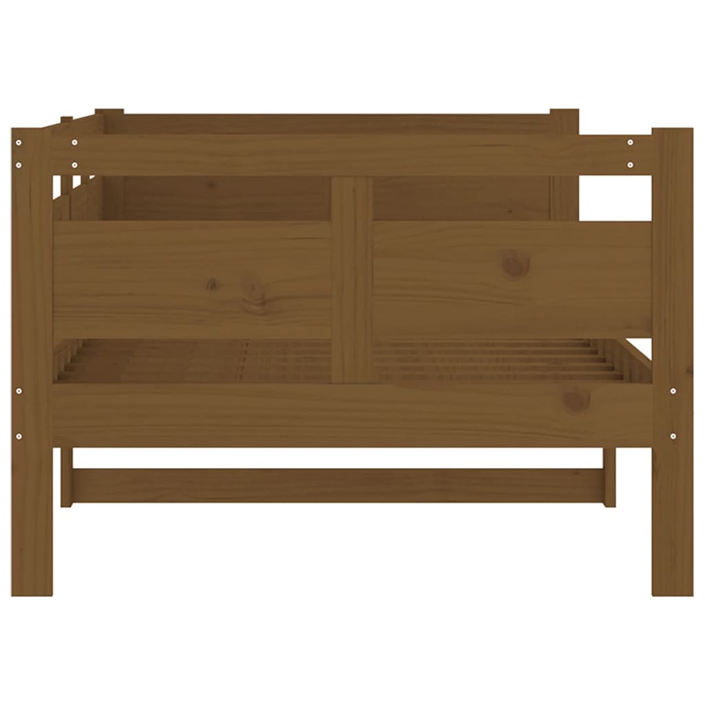 Dormeuse Ambra in Legno Massello di Pino 90x190 cm - homemem39