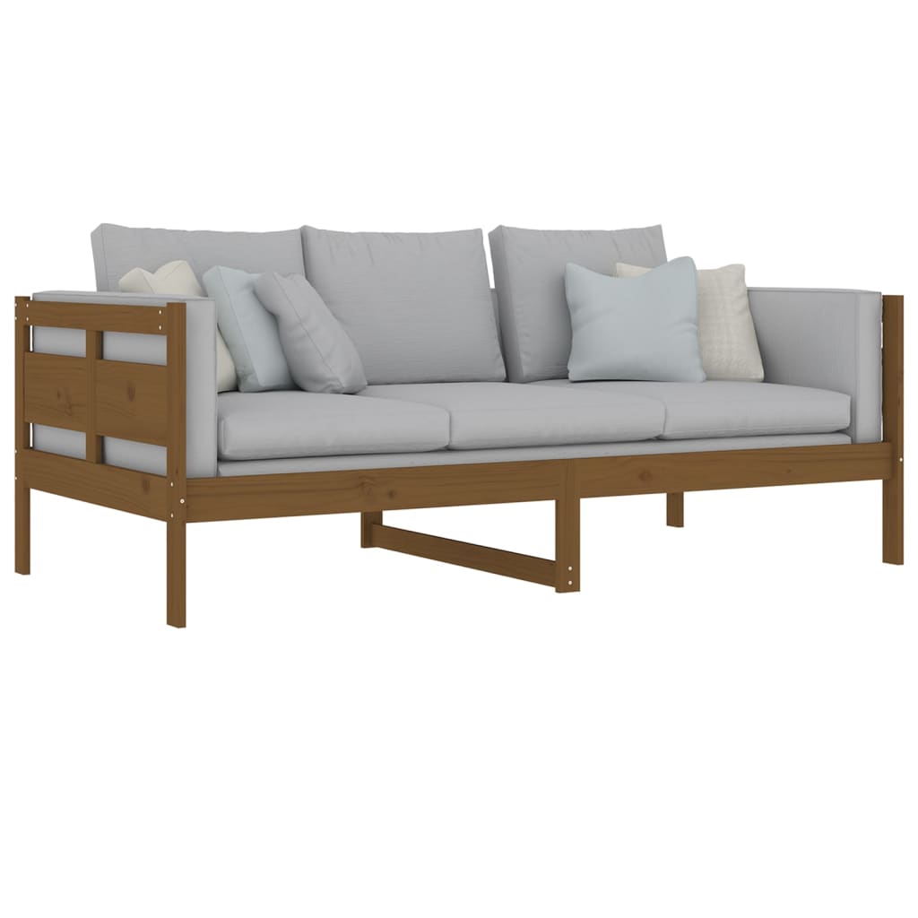 Dormeuse Ambra in Legno Massello di Pino 90x190 cm - homemem39
