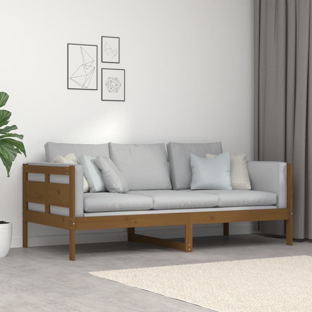Dormeuse Ambra in Legno Massello di Pino 90x190 cm - homemem39
