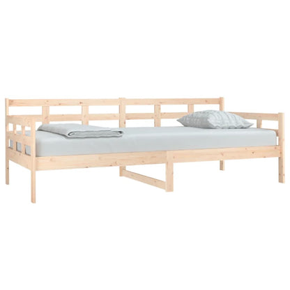 Dormeuse in Legno Massello di Pino 90x200 cm - homemem39