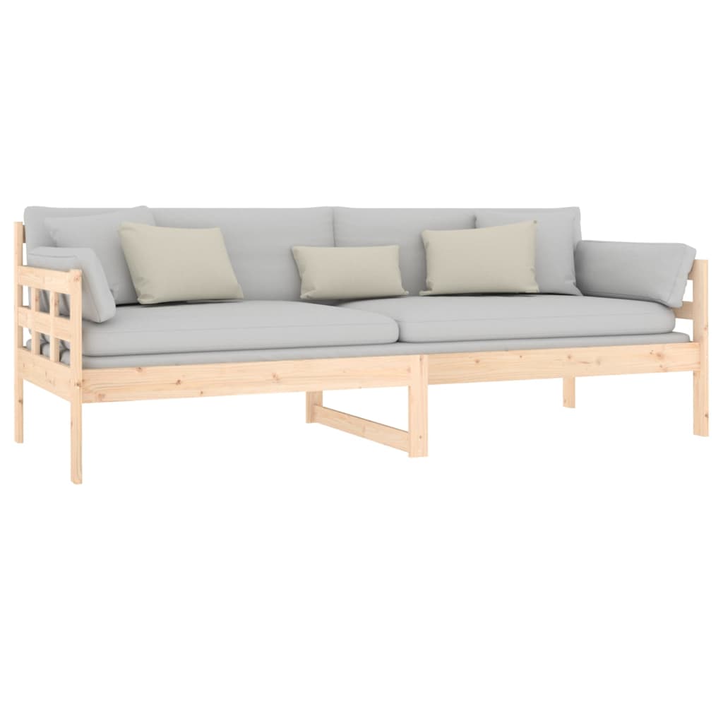 Dormeuse in Legno Massello di Pino 80x200 cm | homemem39