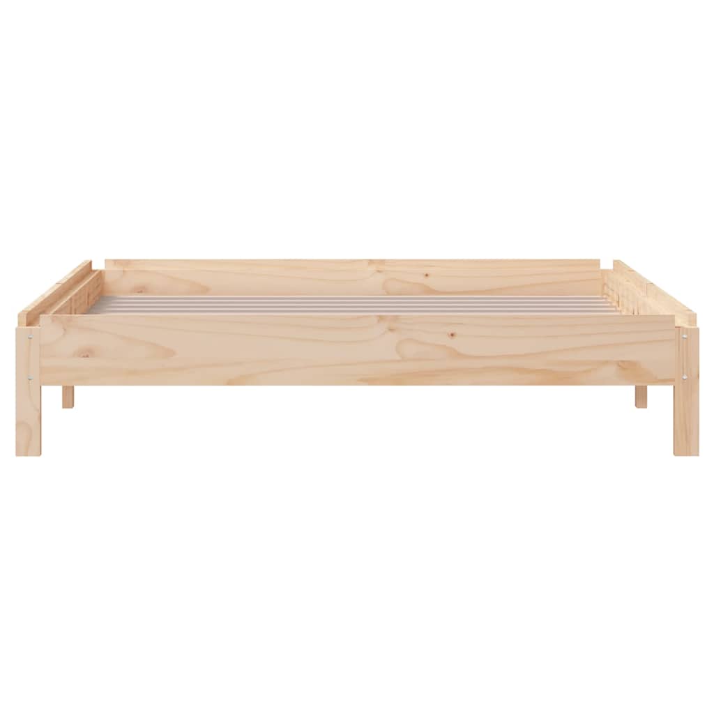 Letto Impilabile 100x200cm in Legno Massello di Pino