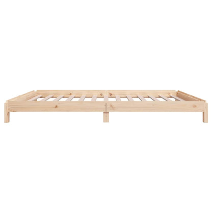 Letto Impilabile 100x200cm in Legno Massello di Pino