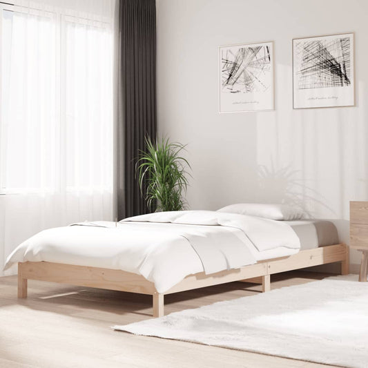 Letto Impilabile 75x190 cm in Legno Massello di Pino | homemem39