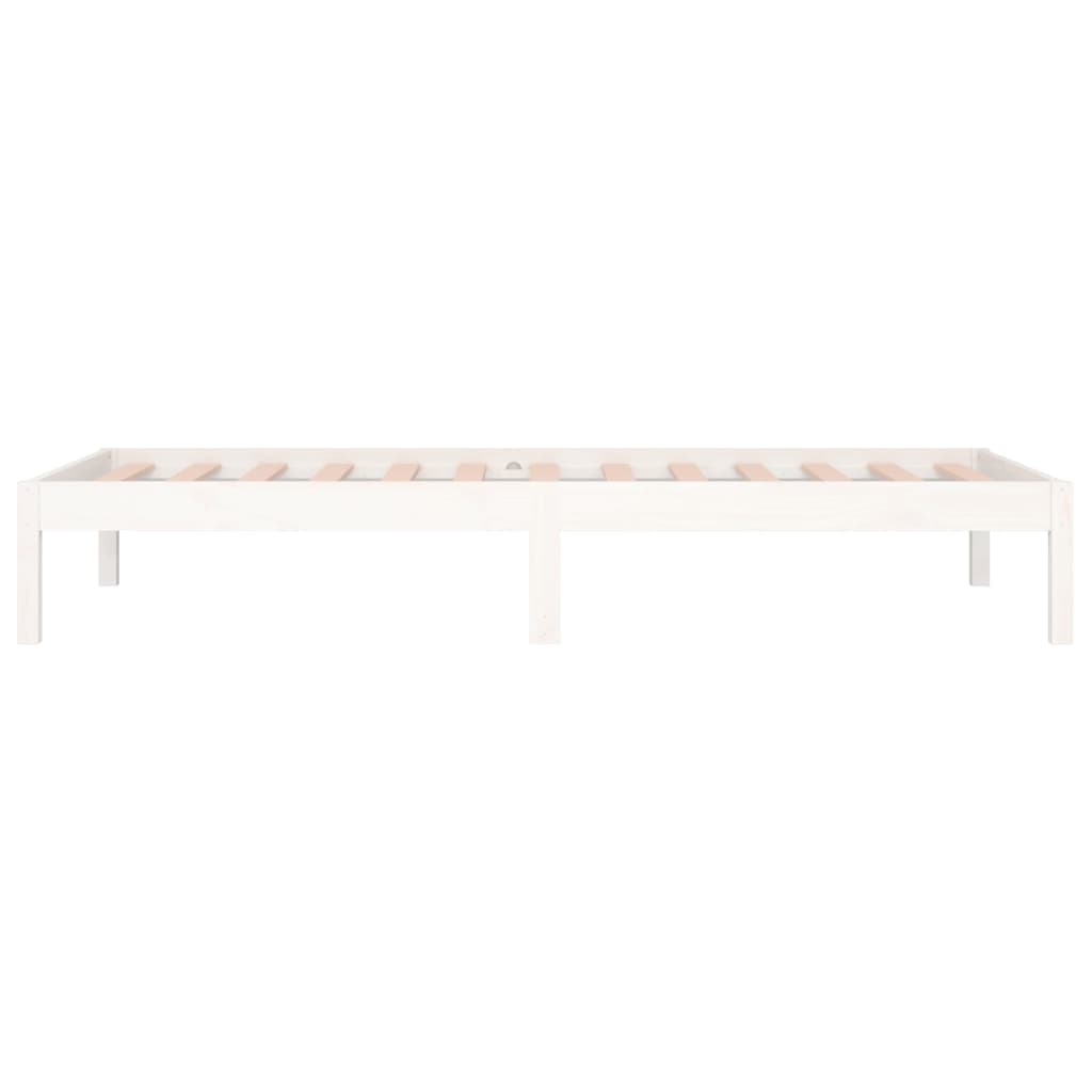 Dormeuse senza Materasso Bianca 90x200 cm Legno Massello Pino | homemem39