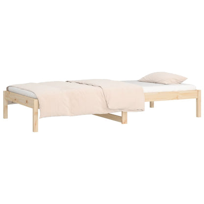 Dormeuse senza Materasso 80x200 cm in Legno Massello di Pino | homemem39