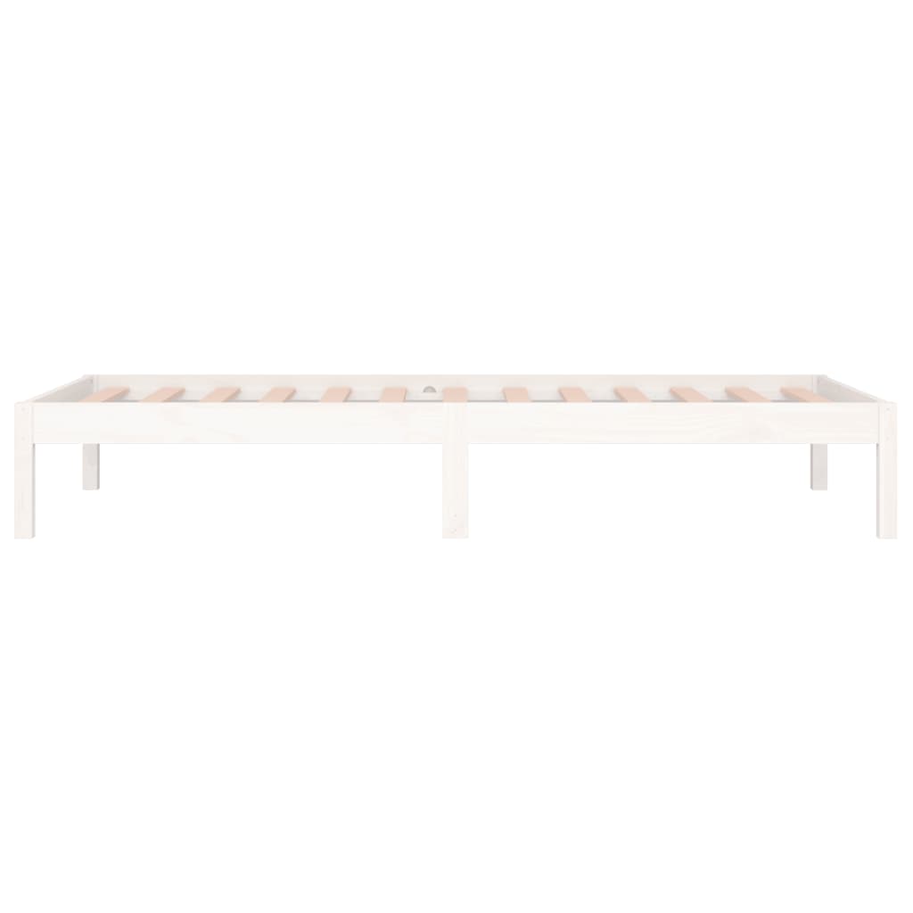 Dormeuse senza Materasso Bianca 80x200 cm Legno Massello Pino | homemem39
