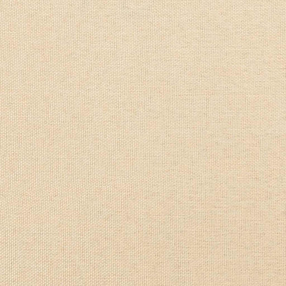 Pannelli Murali 12 pz Crema 90x15 cm Tessuto 3,24 m²