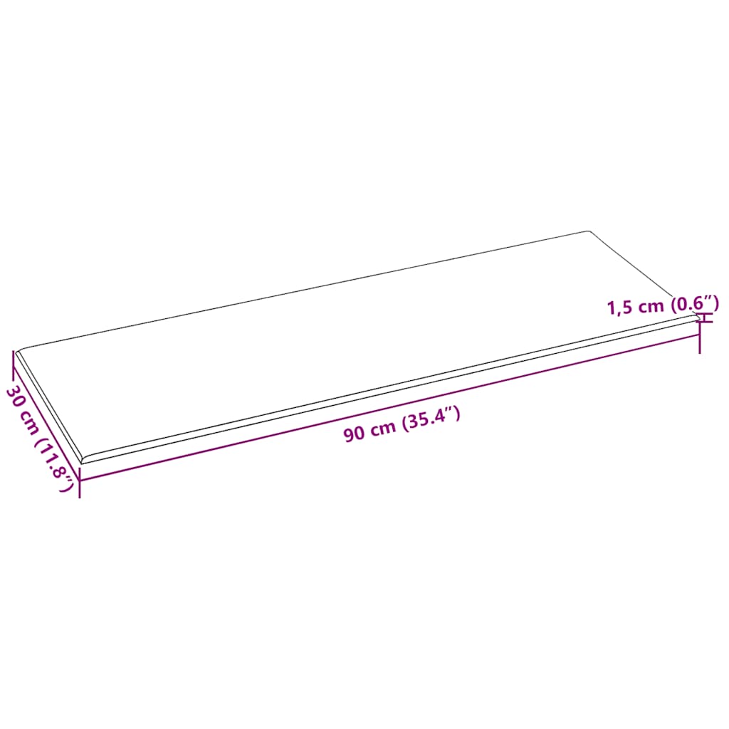 Pannelli Murali 12 pz Rosa 90x30 cm Velluto 3,24 m² - homemem39