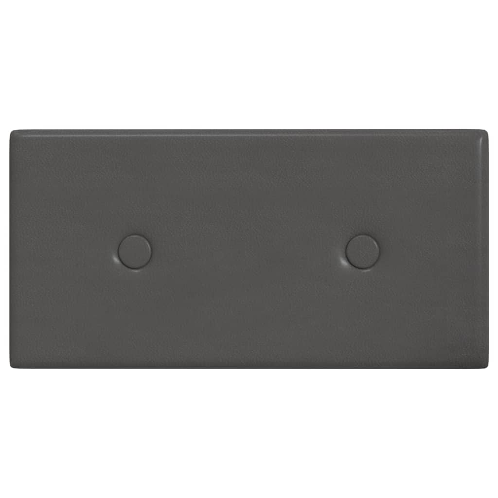 Pannelli Murali 12 pz Grigi 30x15 cm in Similpelle 0,54 m² - homemem39