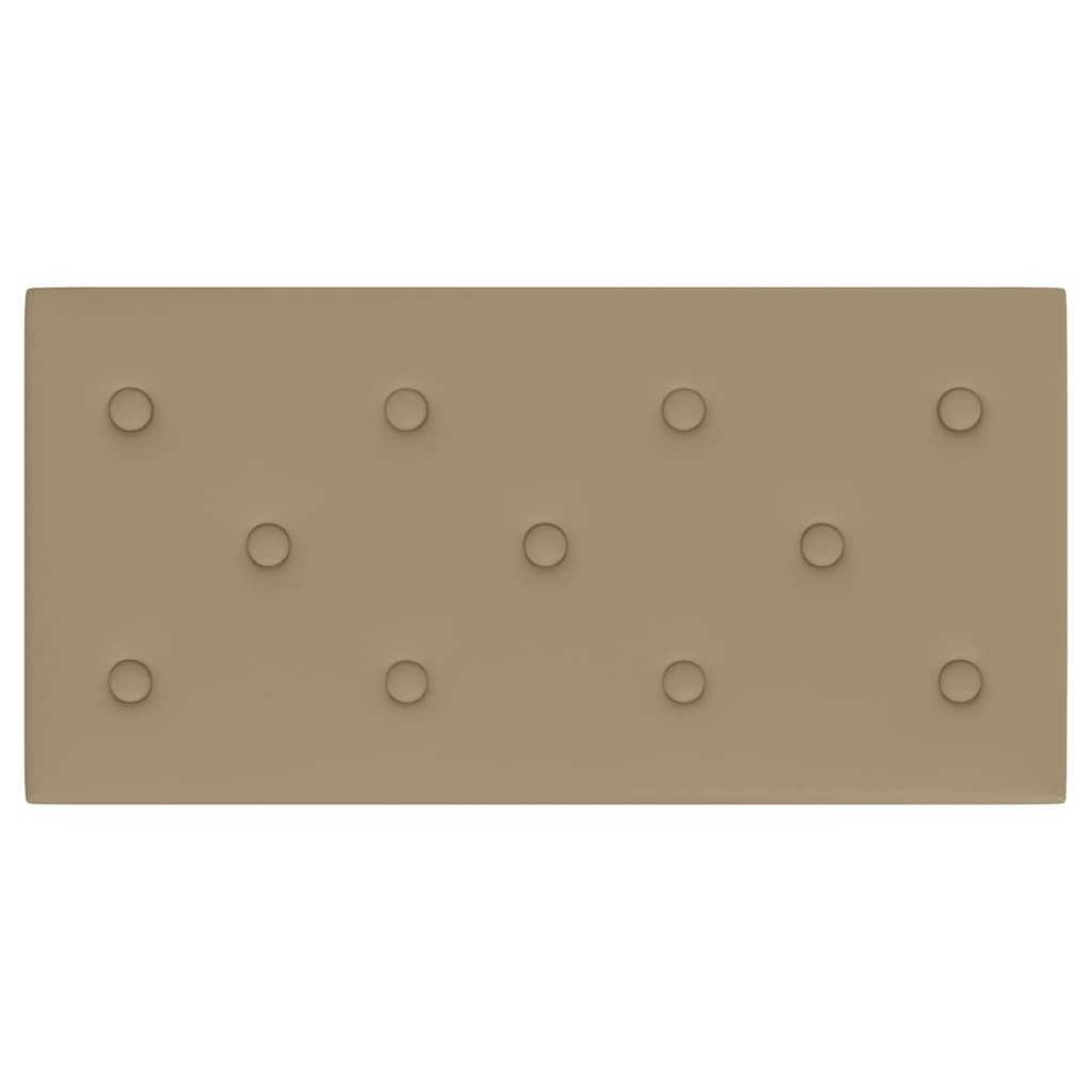 Pannelli Murali 12 pz Cappuccino 60x30 cm Similpelle 2,16 m² - homemem39