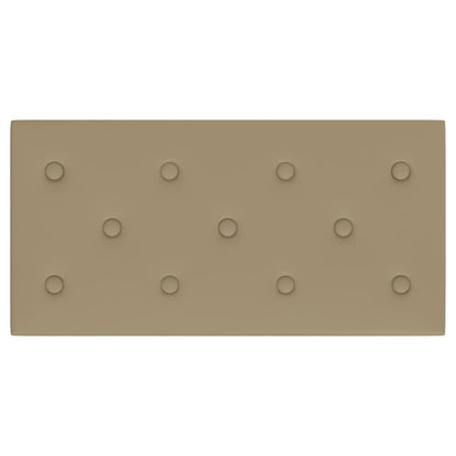 Pannelli Murali 12 pz Cappuccino 60x30 cm Similpelle 2,16 m² - homemem39
