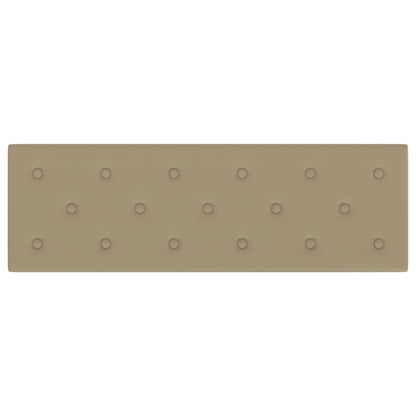 Pannelli Murali 12 pz Cappuccino 90x30 cm in Similpelle 3,24 m² - homemem39