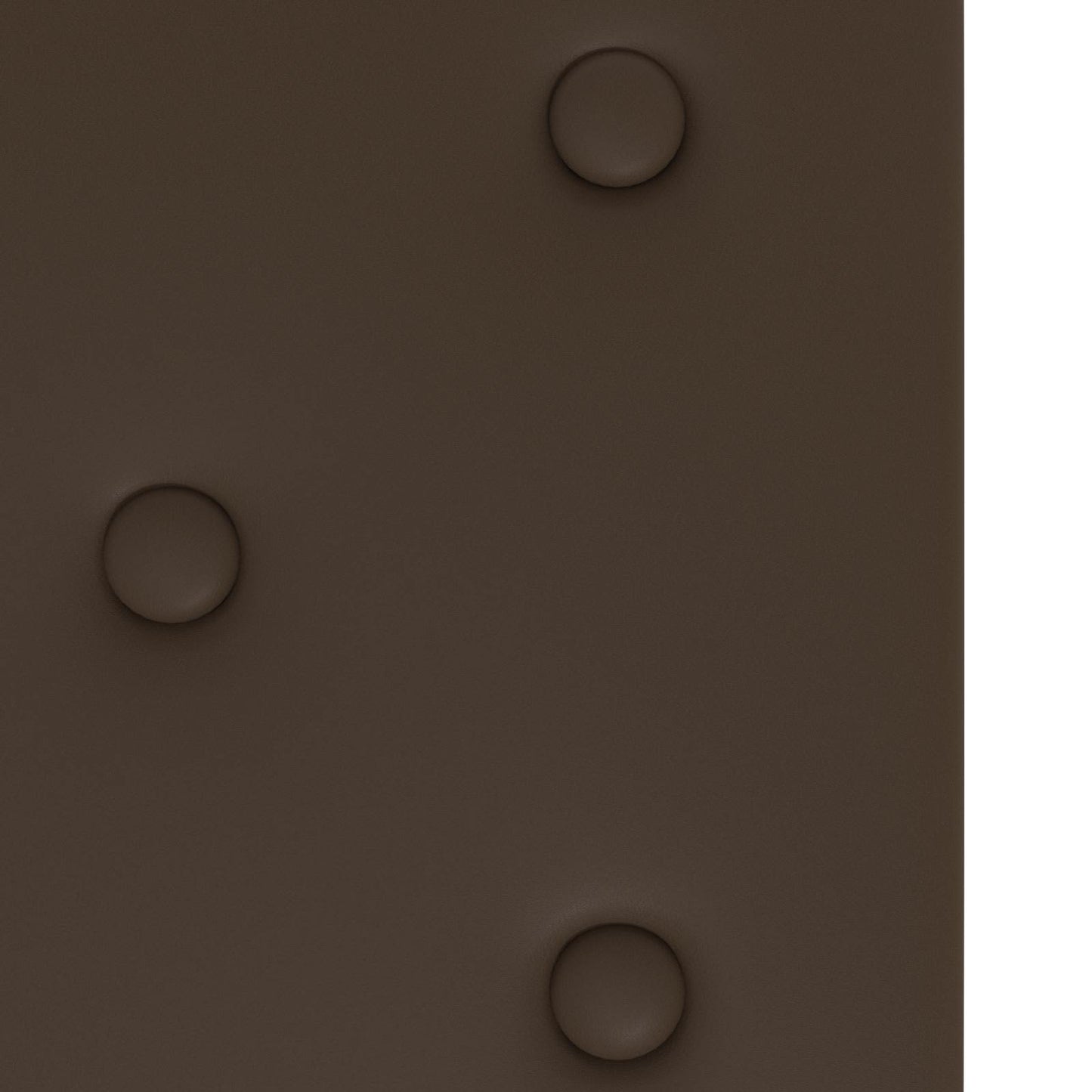 Testiera da Parete 12 pcs Marrone 90 x 30 cm Pelle Sintetica | homemem39