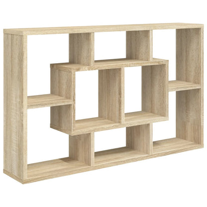 Mensola a Muro Rovere Sonoma 85x16x52,5 cm in Legno Multistrato - homemem39