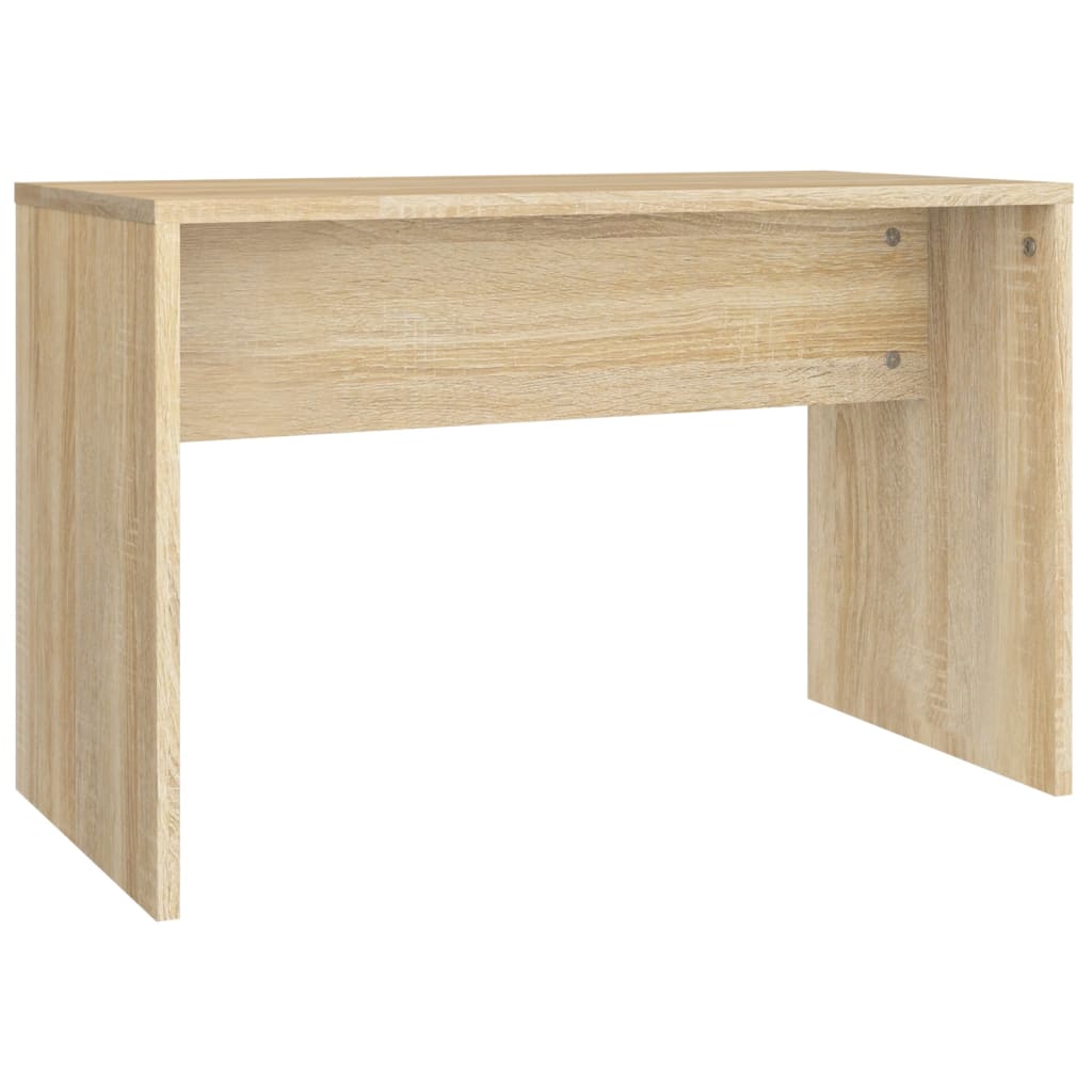 Sgabello da Toeletta Rovere Sonoma 70x35x45cm Legno Multistrato - homemem39