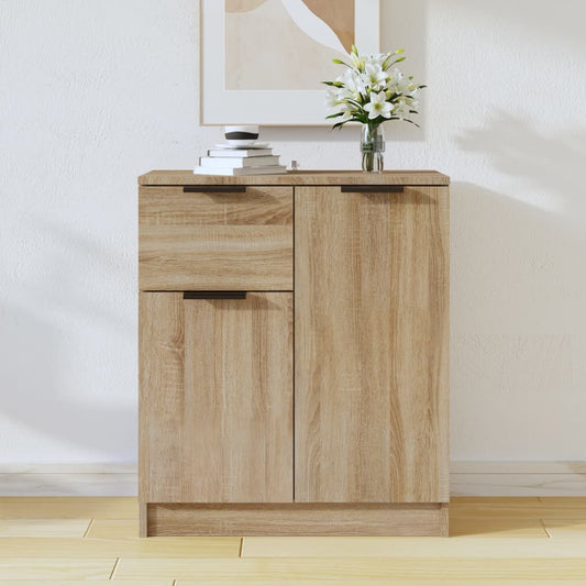 Credenza Rovere Sonoma 60x30x70 cm in Legno Multistrato - homemem39