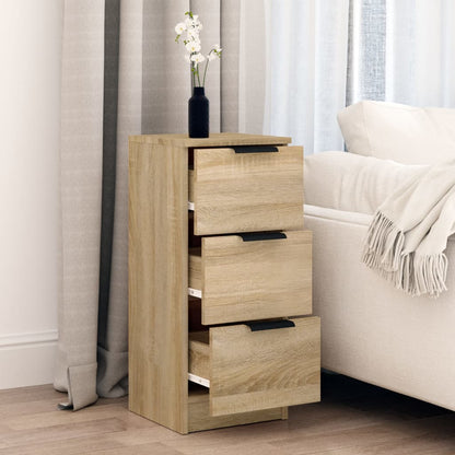 Credenza Rovere Sonoma 30x30x70 cm in Legno Multistrato - homemem39