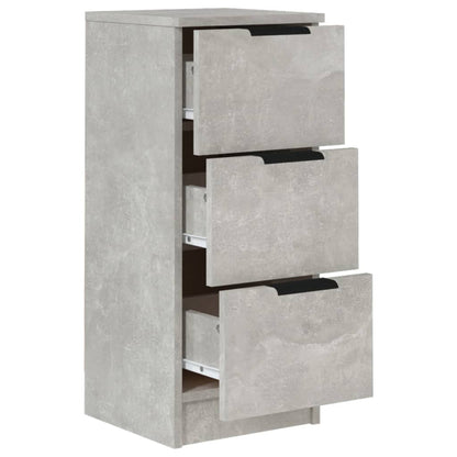 Credenza Grigio Cemento 30x30x70 cm in Legno Multistrato - homemem39