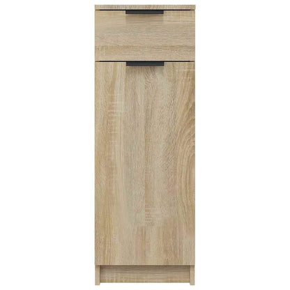 Armadio da Bagno Rovere Sonoma 32x33,5x90 cm in Legno Multistrato - homemem39