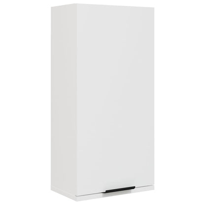 Mobile da Bagno a Parete Bianco 32x20x67 cm | homemem39