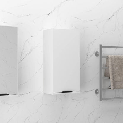 Mobile da Bagno a Parete Bianco 32x20x67 cm | homemem39