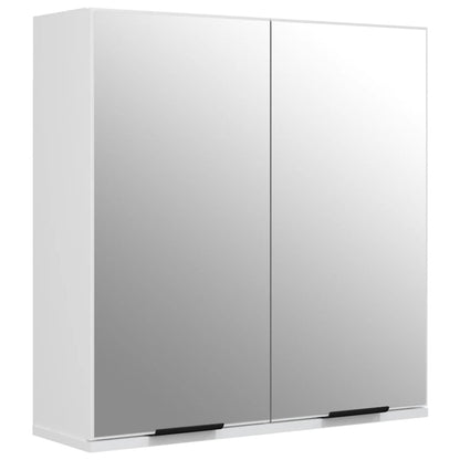 Armadietto a Specchio da Bagno Bianco 64x20x67 cm | homemem39