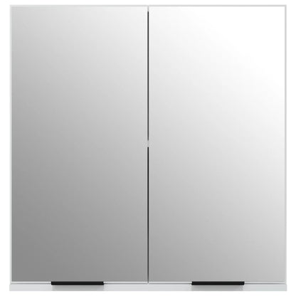 Armadietto a Specchio da Bagno Bianco 64x20x67 cm | homemem39