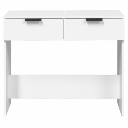 Tavolino da Salotto Bianco 90x36x75 cm in Legno Multistrato | homemem39