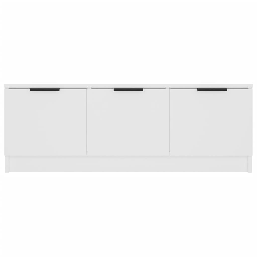 Mobile Porta TV Bianco 102x35x36,5 cm in Legno Multistrato - homemem39
