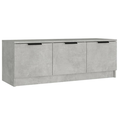 Mobile Porta TV Grigio Cemento 102x35x36,5 cm Legno Multistrato - homemem39