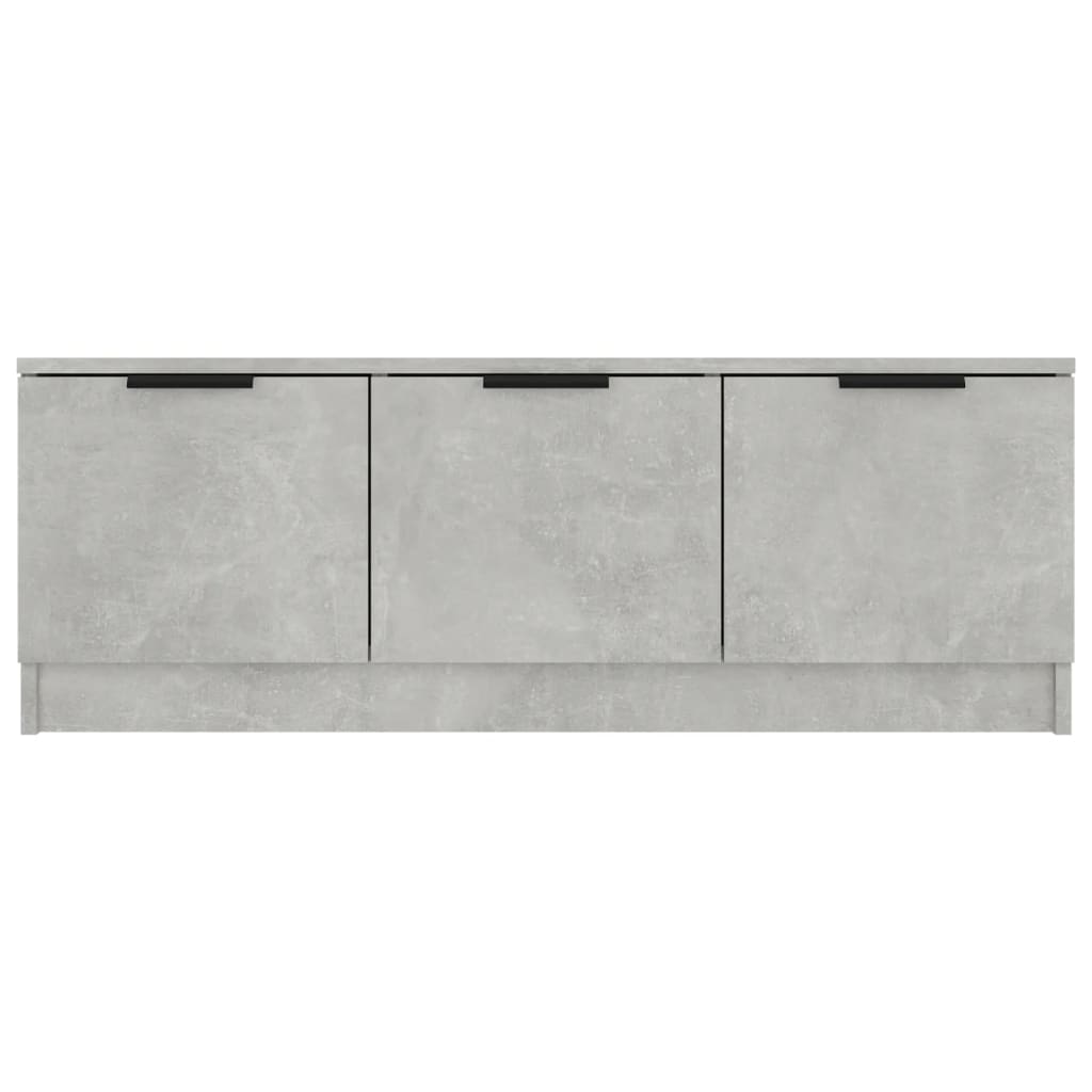 Mobile Porta TV Grigio Cemento 102x35x36,5 cm Legno Multistrato - homemem39