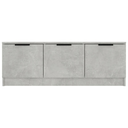 Mobile Porta TV Grigio Cemento 102x35x36,5 cm Legno Multistrato - homemem39