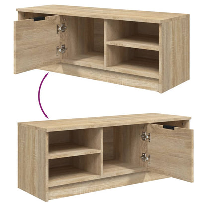 Mobile Porta TV Rovere Sonoma 102x35,5x36,5cm Legno Multistrato