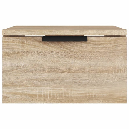 Comodino a Muro Rovere Sonoma 34x30x20 cm - homemem39