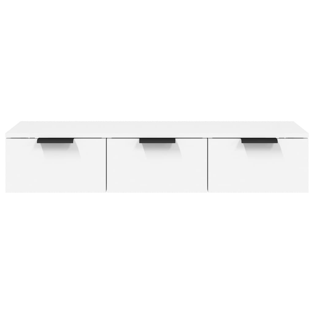 Armadietto a Muro Bianco 102x30x20 cm in Legno Multistrato - homemem39