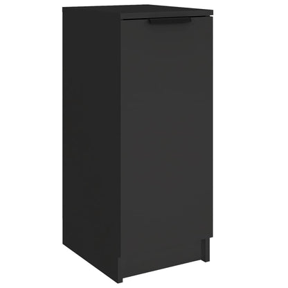 Scarpiera Nera 30x35x70 cm in Legno Multistrato - homemem39