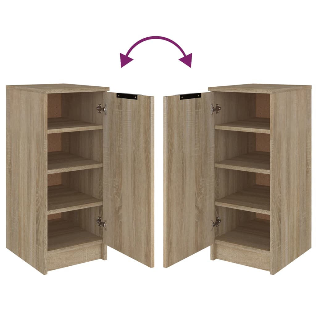 Scarpiera Rovere Sonoma 30x35x70 cm in Legno Multistrato - homemem39