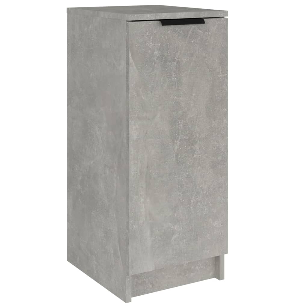 Scarpiera Grigio Cemento 30x35x70 cm in Legno Multistrato - homemem39