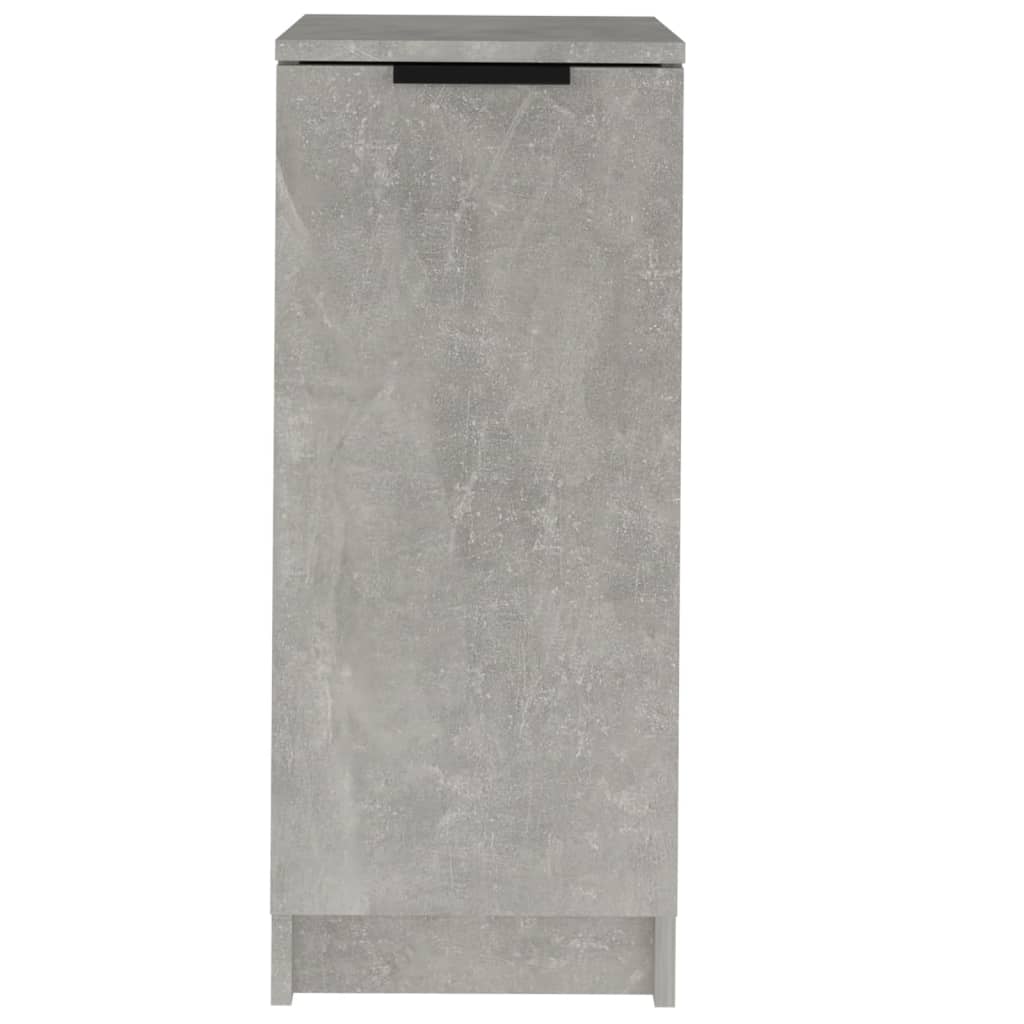 Scarpiera Grigio Cemento 30x35x70 cm in Legno Multistrato - homemem39