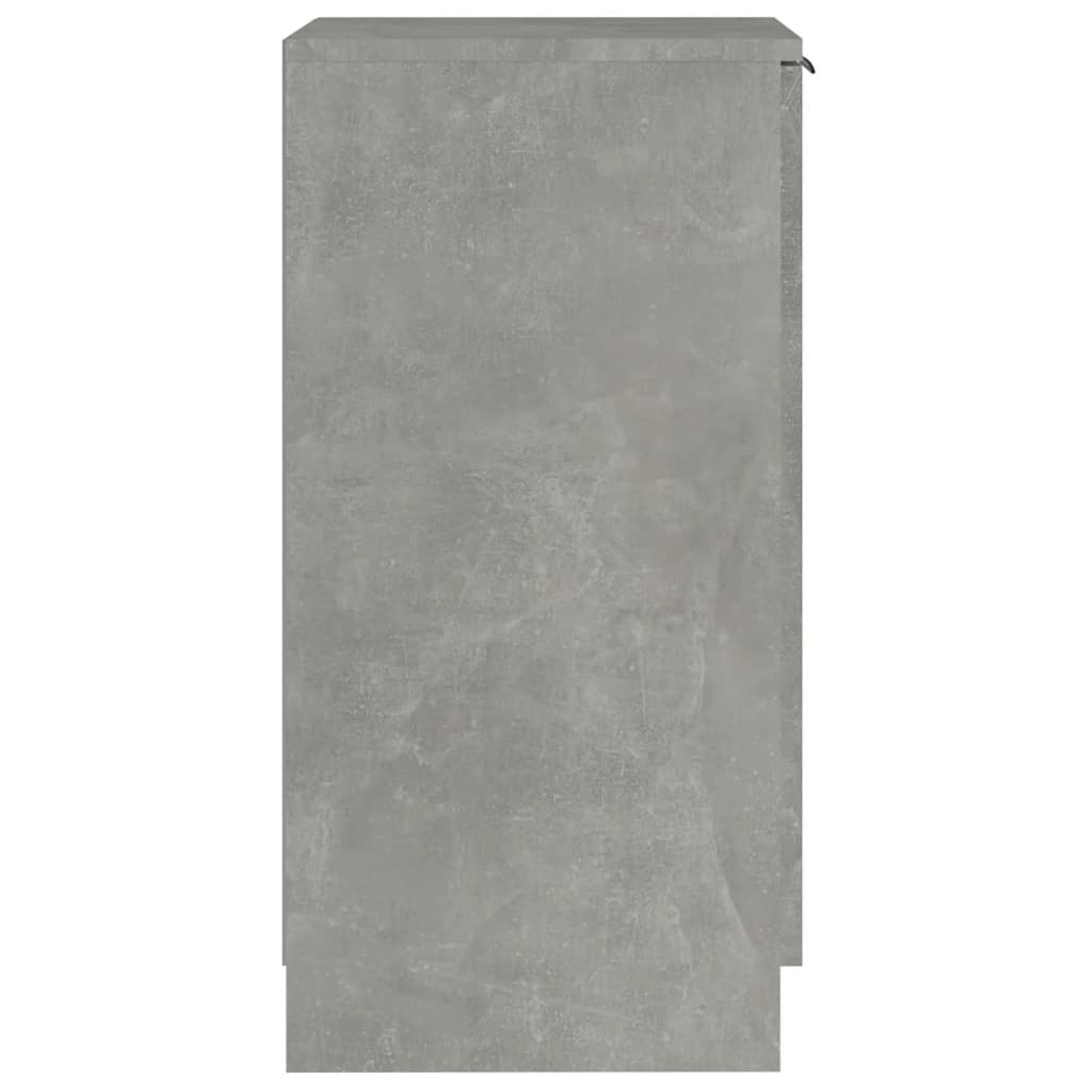 Scarpiera Grigio Cemento 30x35x70 cm in Legno Multistrato - homemem39